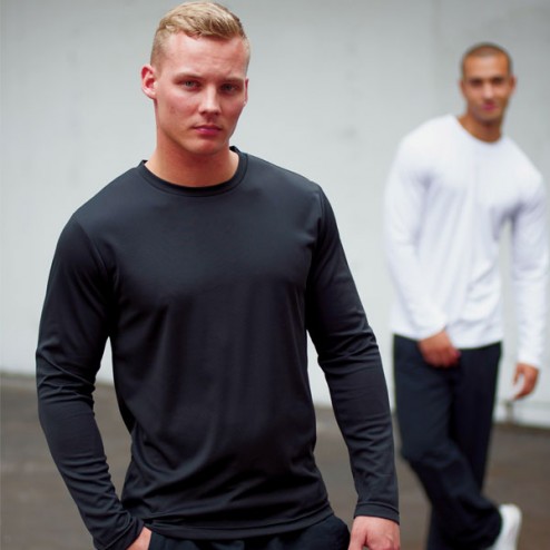 AWDis JC002 Long Sleeve Cool Tee - Self Wicking