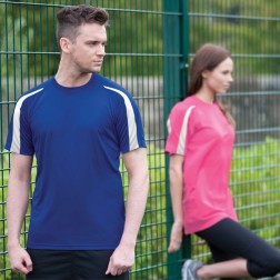 AWDis JC003 Contrast Cool Tee - Self Wicking