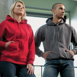 AWDis JH050 Zoodie - Zipped Hoodie Top