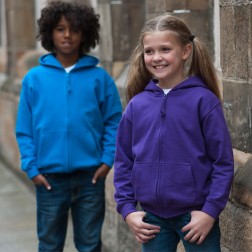 AWDis JH50J Kids Zoodie - Zipped Hoodie